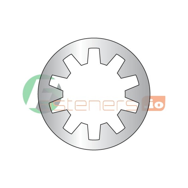 Newport Fasteners Internal Tooth Lock Washer, For Screw Size 3/8 in 18-8 Stainless Steel, 2000 PK 293612 - main